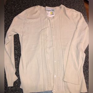 Jaclyn smith size L cardigan
